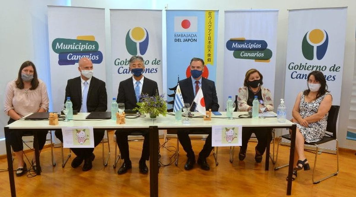 Gobierno de Canelones y Japón firman convenio que beneficia a mujeres