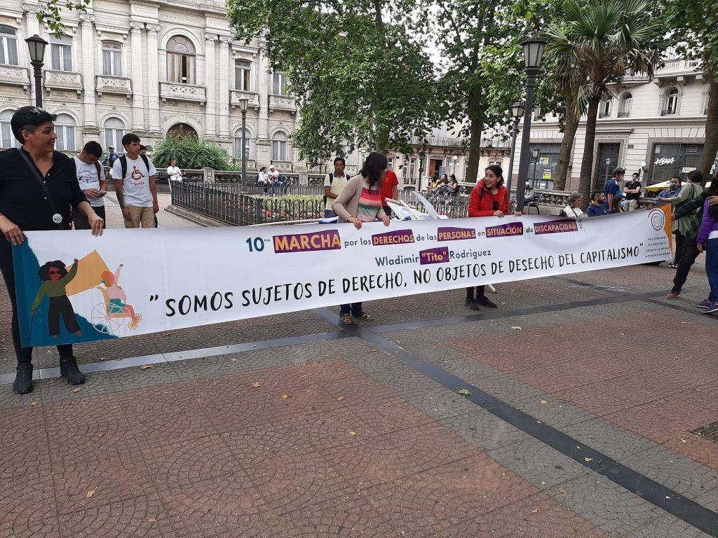 Marcha por el Día Internacional de las Personas con Discapacidad