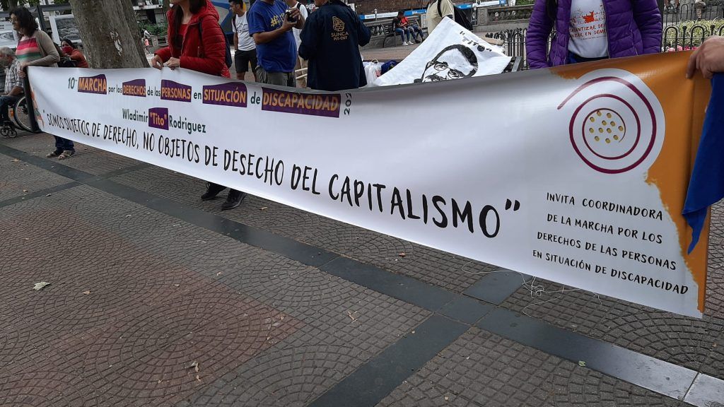 Marcha por el Día Internacional de las Personas con Discapacidad