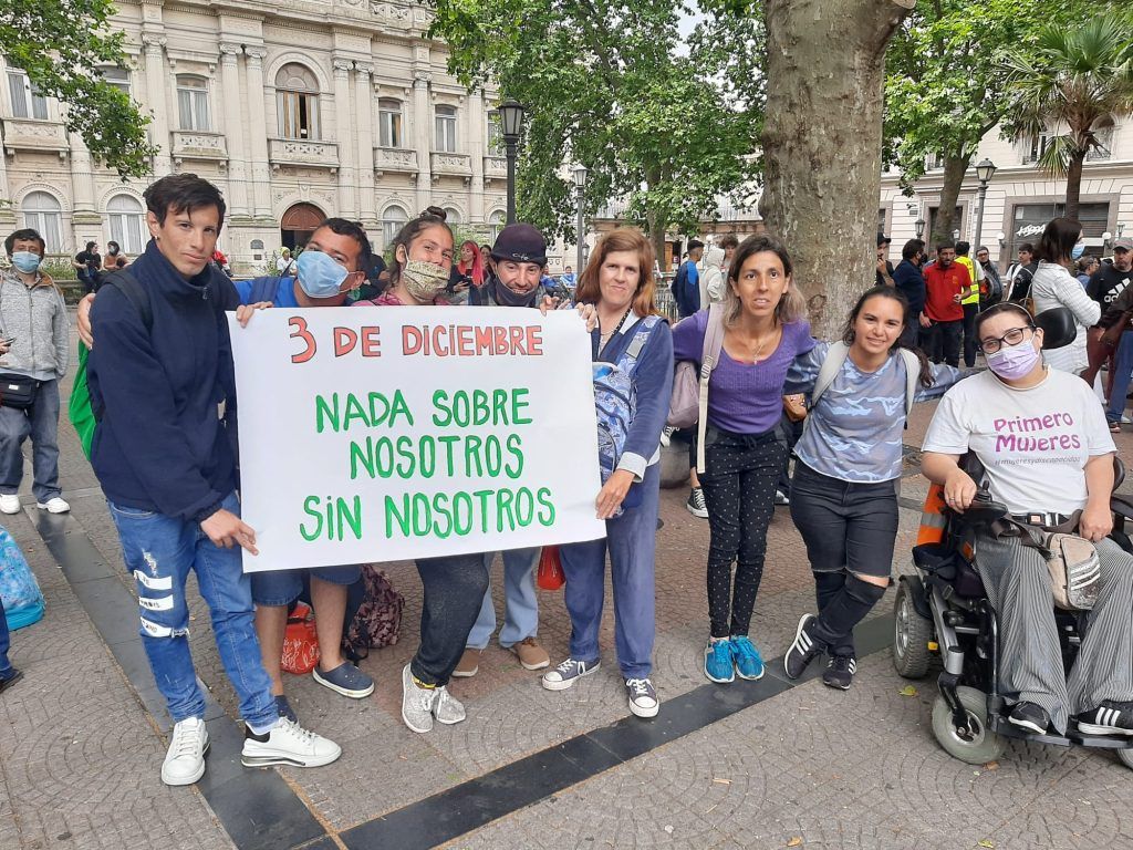 Marcha por el Día Internacional de las Personas con Discapacidad