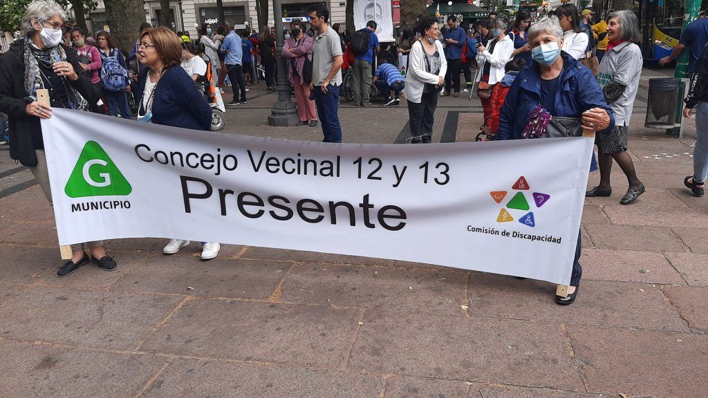 Marcha por el Día Internacional de las Personas con Discapacidad