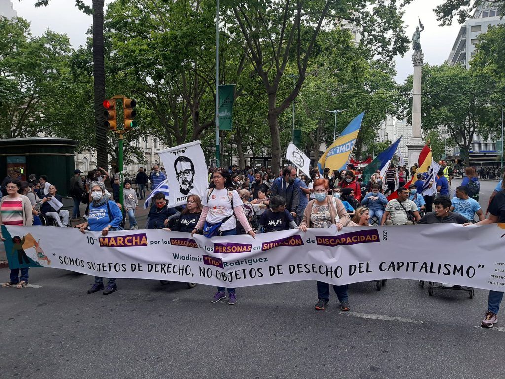 Marcha por el Día Internacional de las Personas con Discapacidad