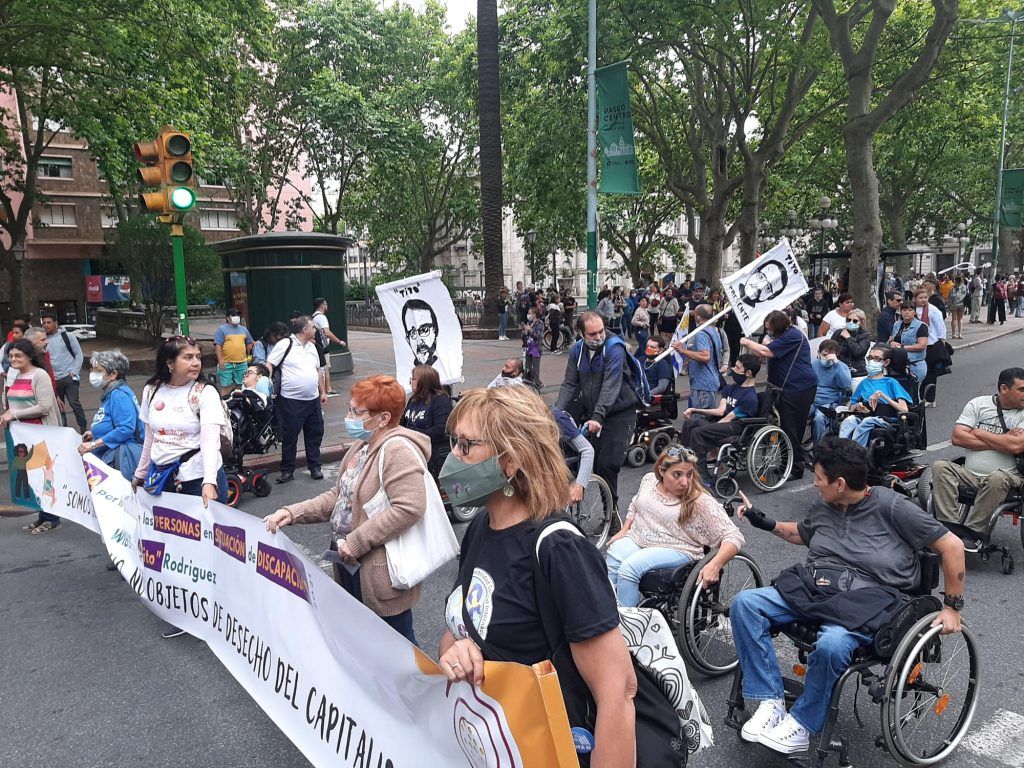 Marcha por el Día Internacional de las Personas con Discapacidad