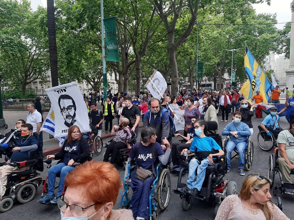 Marcha por el Día Internacional de las Personas con Discapacidad