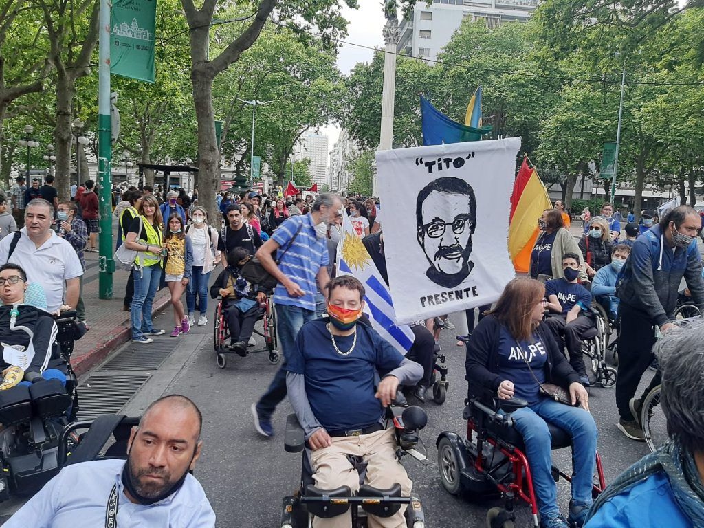 Marcha por el Día Internacional de las Personas con Discapacidad