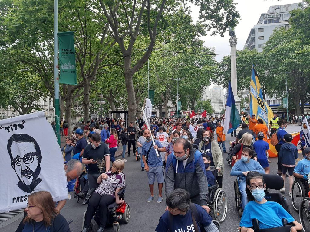Marcha por el Día Internacional de las Personas con Discapacidad