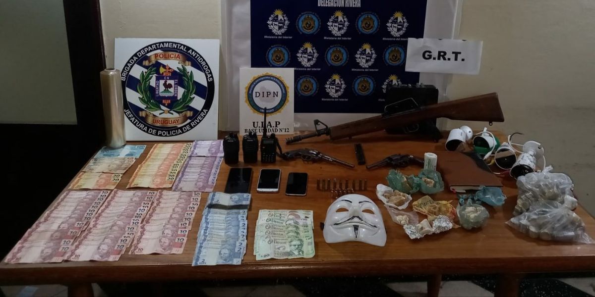 Polic&iacute;a de Rivera negociaba armas con miembros de la organizaci&oacute;n criminal Os Manos.