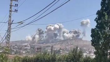Israel volvió a bombardear un país vecino que no es Palestina
