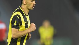 altText(Peñarol comenzó perdiendo pero logró dar vuelta un partido chivo)}