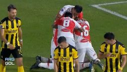 altText(Peñarol pierde en Asunción al finalizar el primer tiempo)}