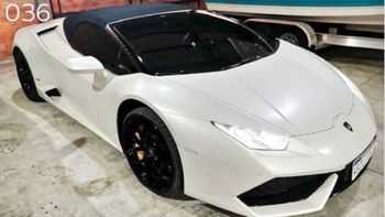 Lamborghini que conducía Marset en Paraguay fue comprado este martes por el yerno de Horacio Cartes.