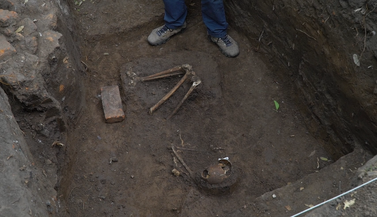 Hallazgo histórico: se encontraron restos óseos humanos en el Caserío de los Negros