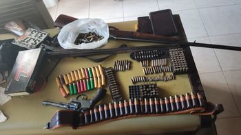 Incautaron varias armas de fuego y municiones en Nuevo París, Prado y una iglesia de Cerro Norte
