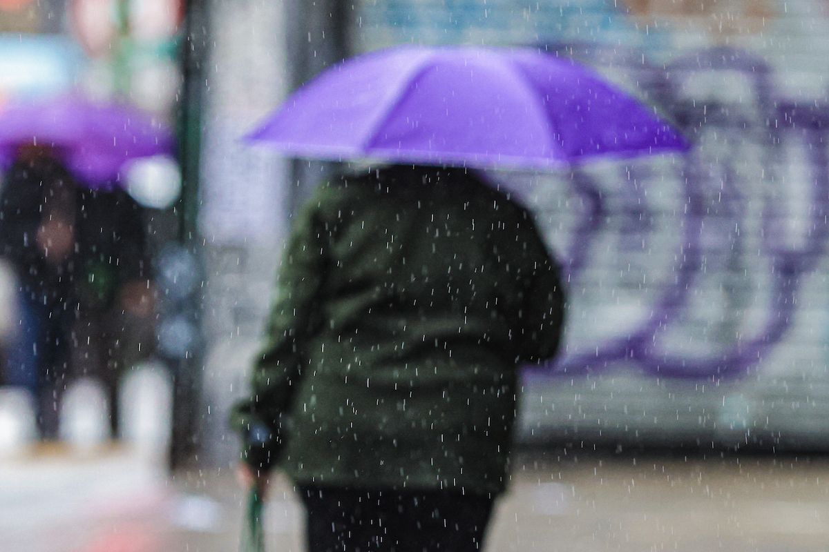 Inumet emitió alerta amarilla por tormentas fuertes y lluvias intensas.