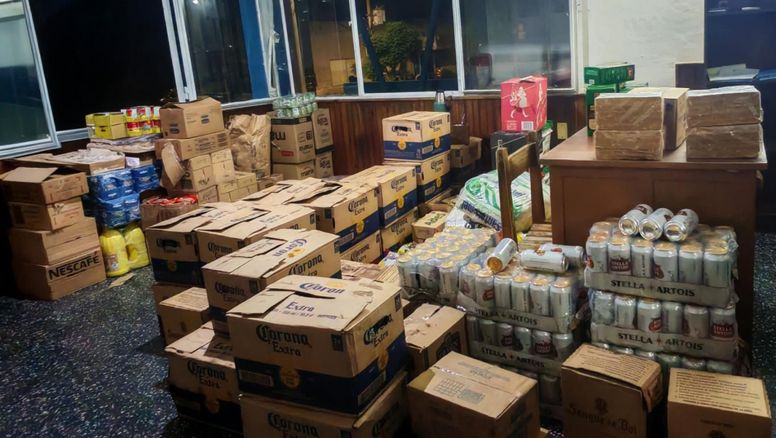Tras persecución y tiroteo, incautaron un cargamento de bebidas alcohólicas de contrabando