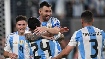 Argentina le ganó a Canadá y es finalista de la Copa América.