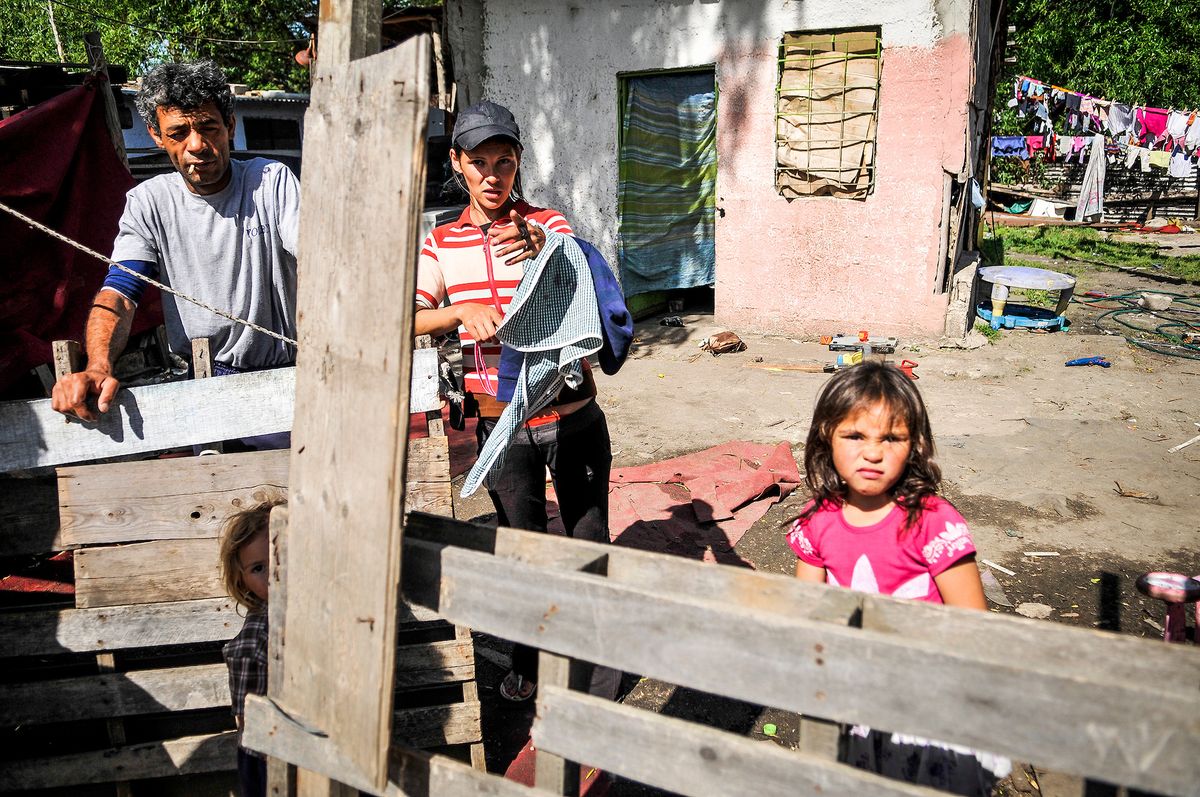 La pobreza golpea con más fuerza entre los niños.