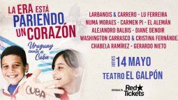 altText(Artistas uruguayos ofrecerán hoy en El Galpón un recital para ayudar al pueblo cubano)}