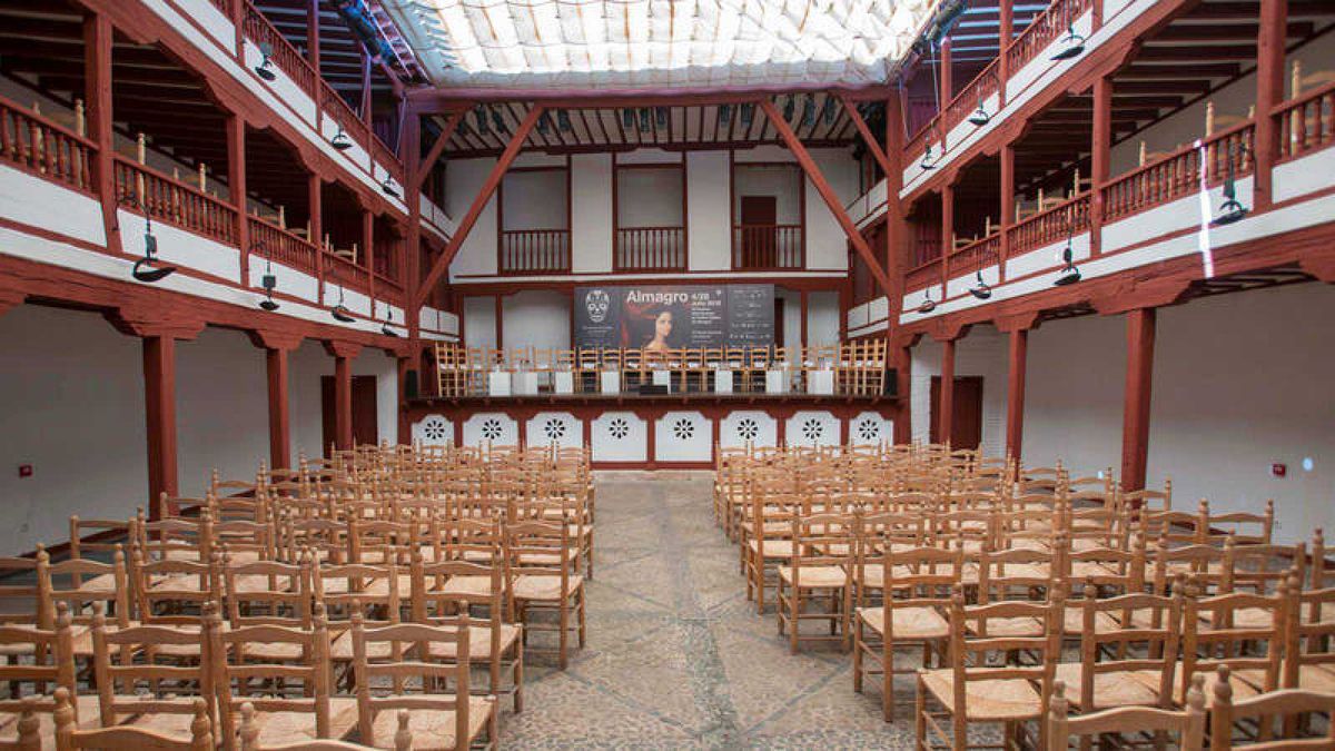 Uno de los históricos escenarios del Festival Internacional de Teatro Clásico de Almagro