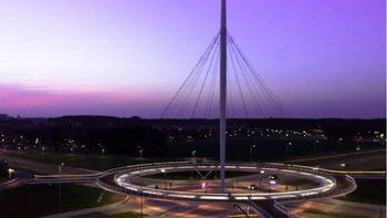 Ciclovía Puente Hovenring, Países Bajos