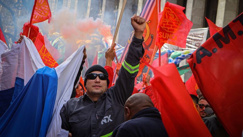 Se realiza paro general parcial por más recursos en la Rendición de Cuentas
