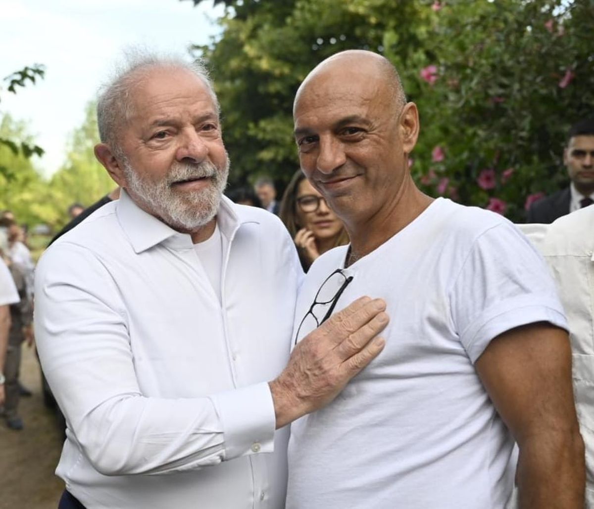 Lula y Marcelo Abdala