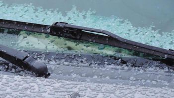 Se registra caída de aguanieve en varios puntos del país