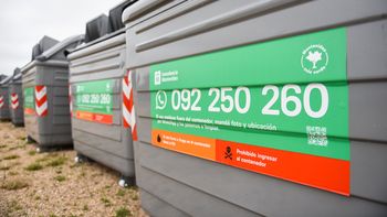 La intendencia vació el 83% de los contenedores.