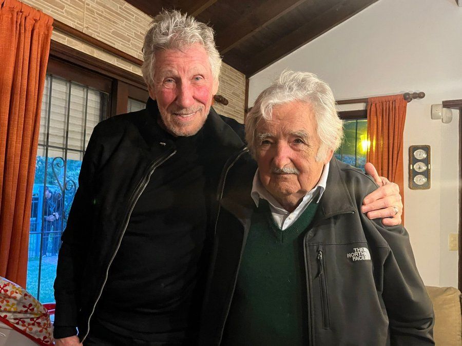 José Mujica y Roger Waters