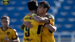 altText(Peñarol le ganó a Millonarios en Miami)}