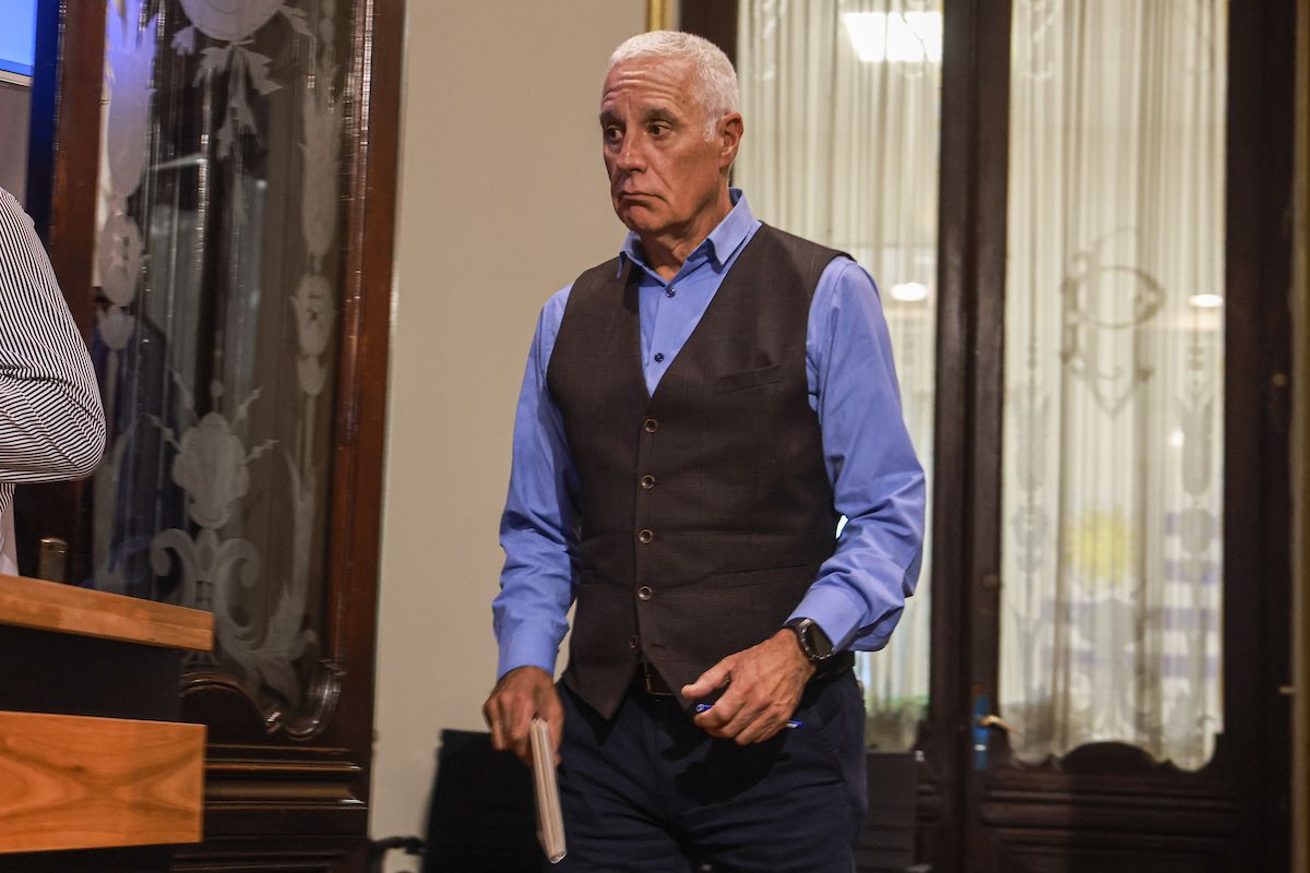 El ministro del Interior, Carlos Negro.