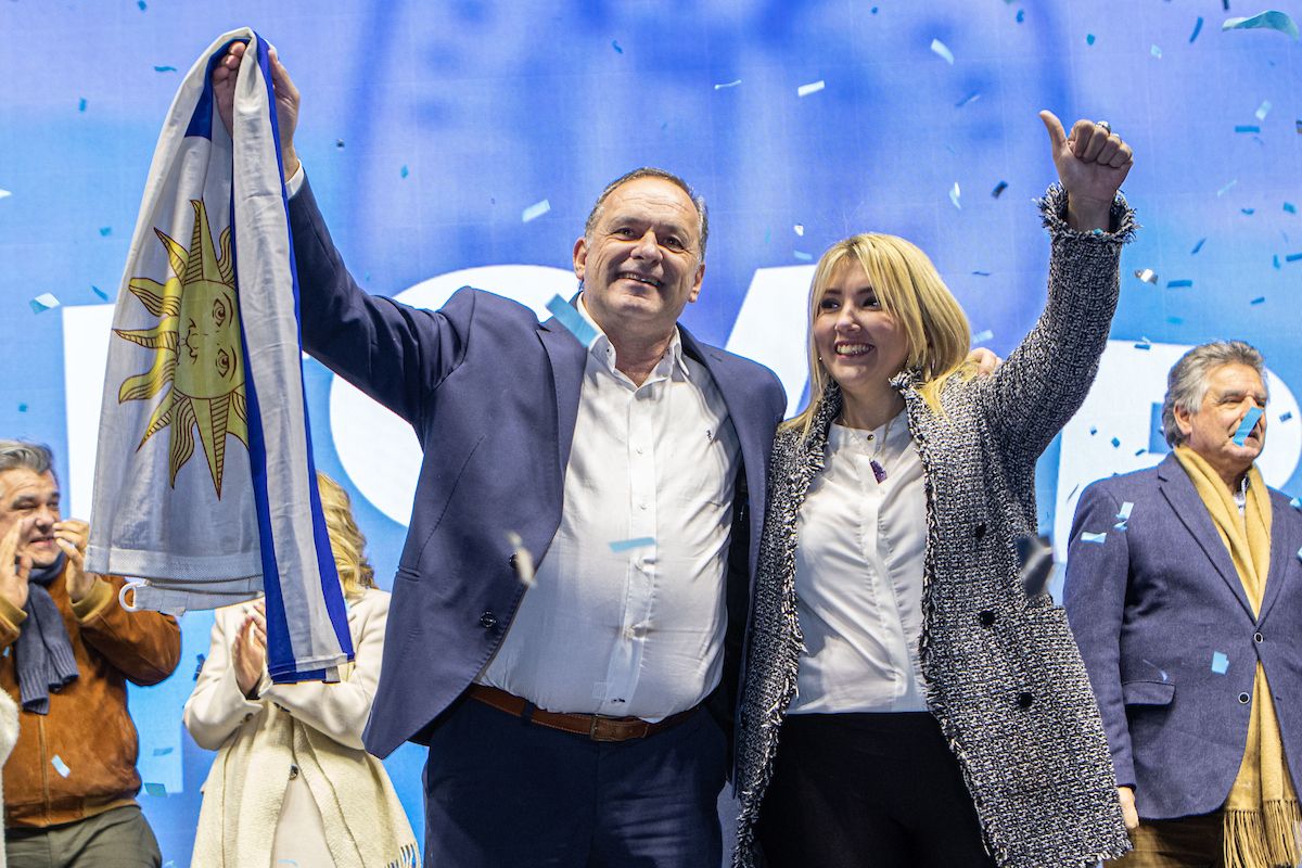 &Aacute;lvaro Delgado y Valeria Ripoll.