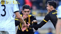 altText(Peñarol ganó, sin reflejar la diferencia de fútbol en la red)}