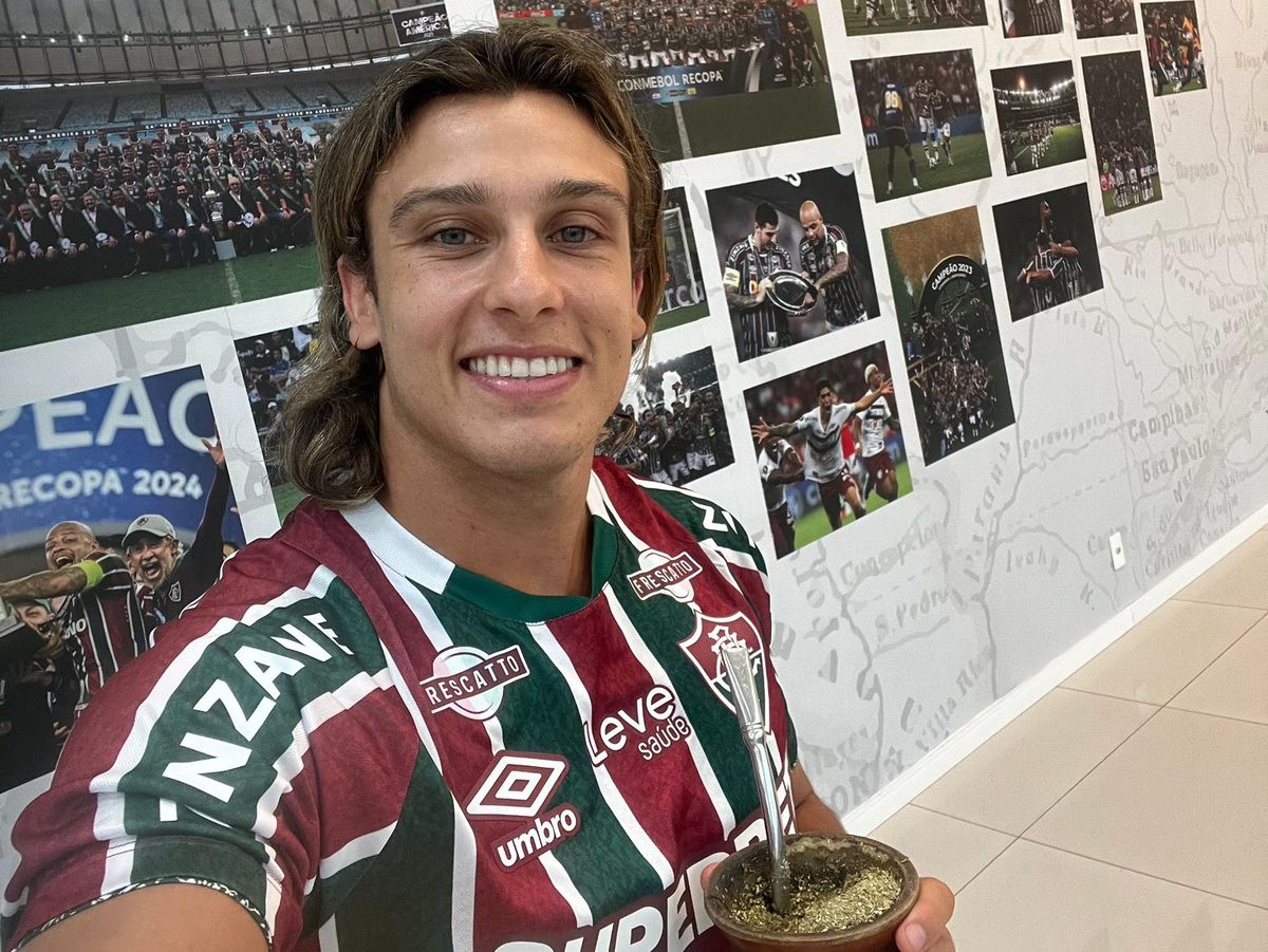 Agustín Canobbio nuevo jugador de Fluminense.