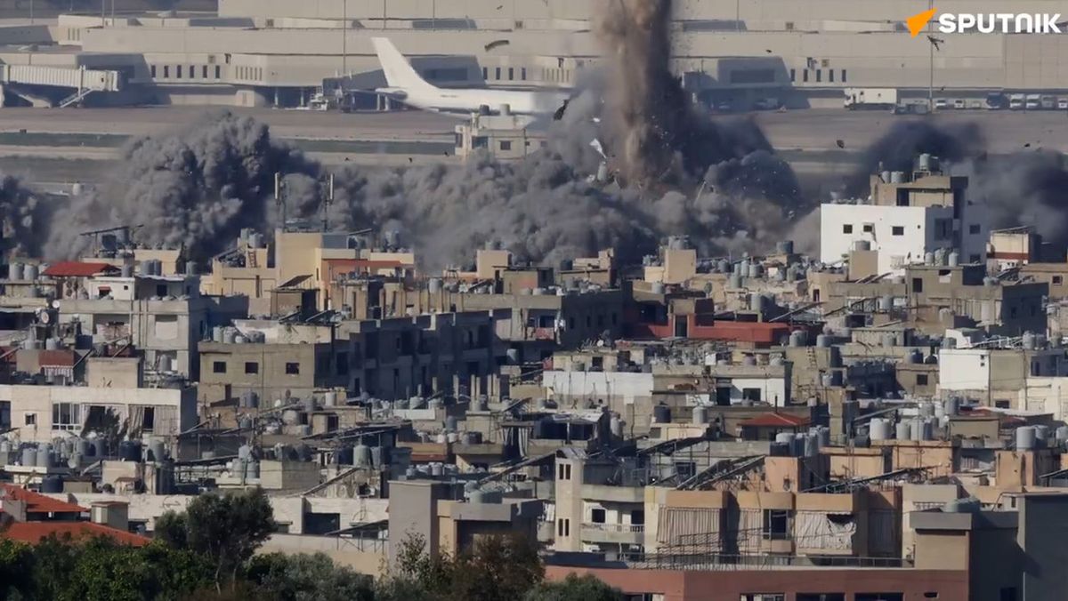 Video del ataque a poca distancia del Aeropuerto de Beirut (Líbano).