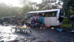 altText(Cincuenta muertos en carreteras durante Semana Santa en Brasil)}