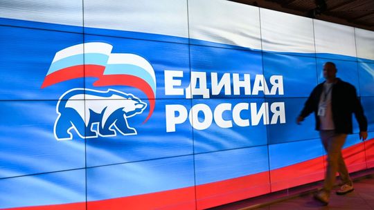 Rusia Unida encabeza el escrutinio.