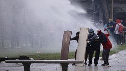 Fuerte represión en Buenos Aires.