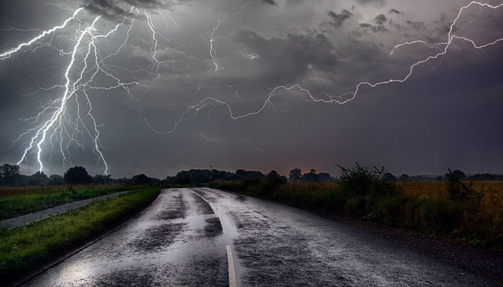 Inumet emitió avisos por tormentas intensas