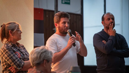 altText(Con Juan Martín Fernández, presidente del Partido Demócrata Cristiano)}