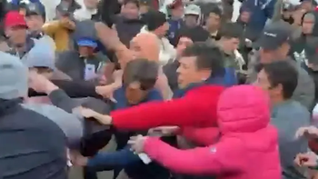 Un evento solidariao en Canelones terminó en una batalla campal.