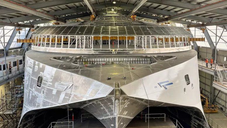Uruguay tendrá el primer catamarán de propulsión eléctrica del mundo