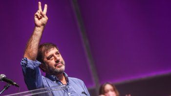 El presidente del Frente Amplio, Fernando Pereira.