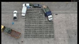 altText(Operativo de frontera: incautaron cigarrillos, alcohol y pastas de dientes por 100 millones)}