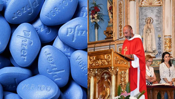 Sacerdote español y su novio fueron arrestados por tráfico de Viagra desde iglesia