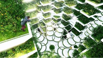 Agricultura vertical para salvar el futuro.