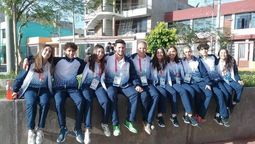 altText(Los uruguayos llegan de los juegos sudamericanos escolares con varias medallas)}