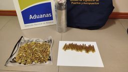 altText(Incautan 272 cartuchos de municiones y detienen a pasajero procedente de EEUU)}