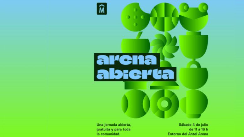 Vacaciones de julio: el Antel Arena abre sus puertas con una jornada gratuita para toda la familia