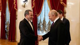Araghchi y Putin se reunieron en Rusia.